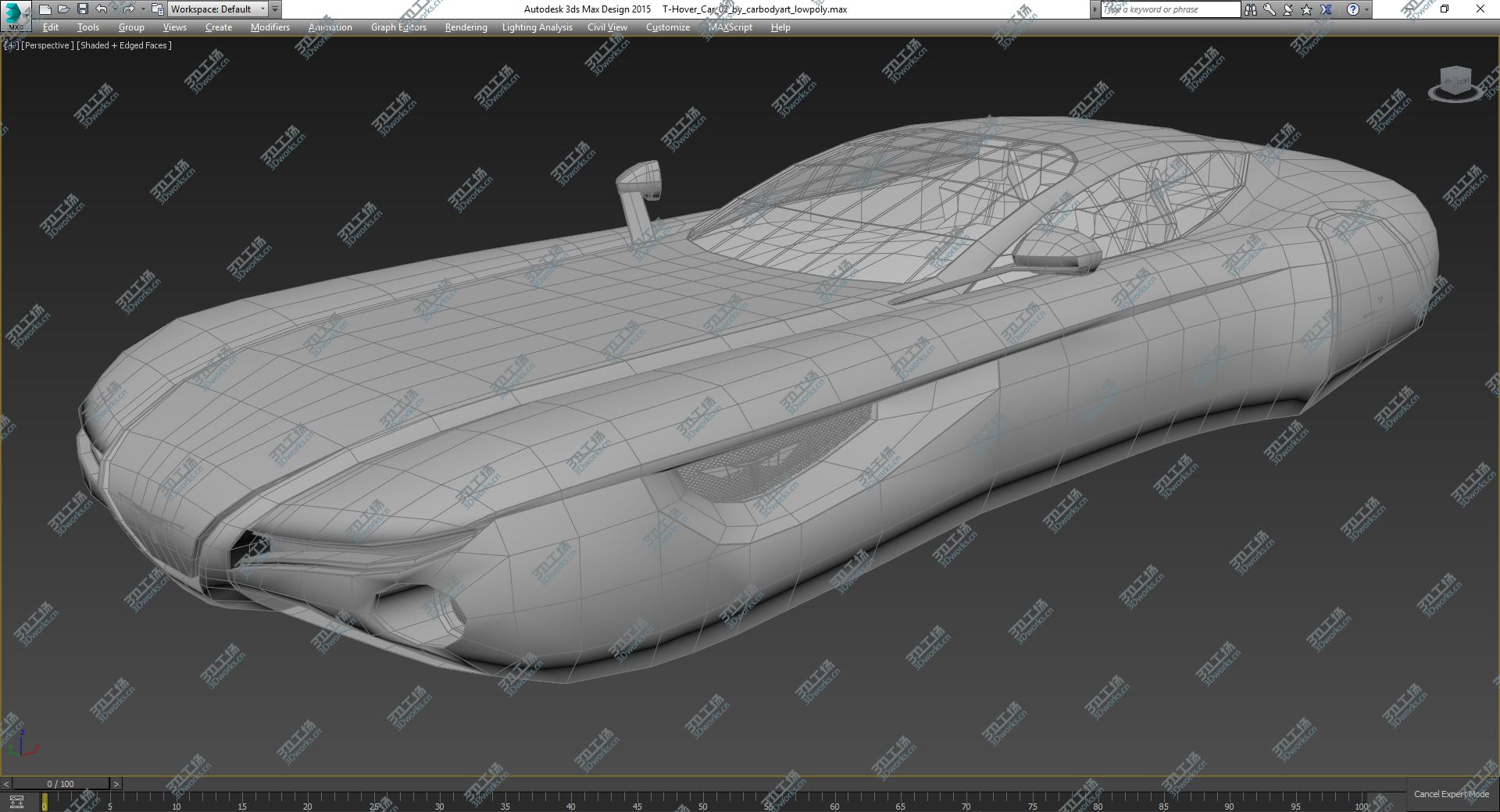 images/goods_img/20210319/T - 40 in 1 Cheap amd Cool Hover Car Collection 3D model/5.jpg